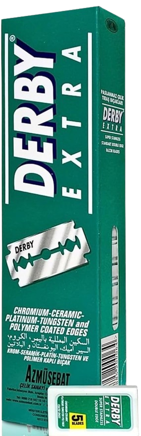 Extra Double Edge Razor Blades, 100 Count