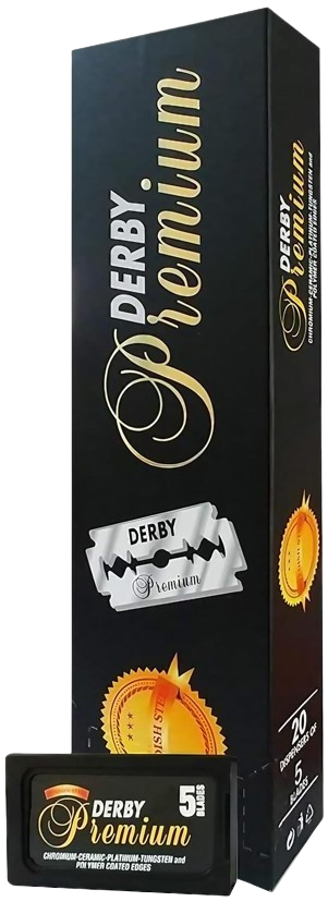 Premium Double Edge Razor Blades, 100 Count